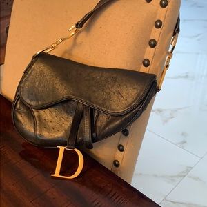 Vintage Christian Dior Saddle bag